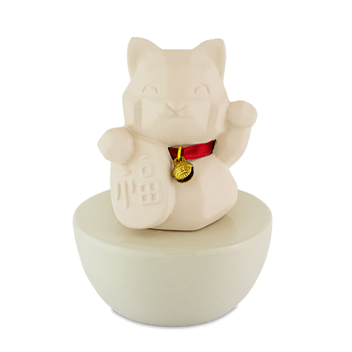 Fortune Cat Clay Diffuser - Hysses Singapore