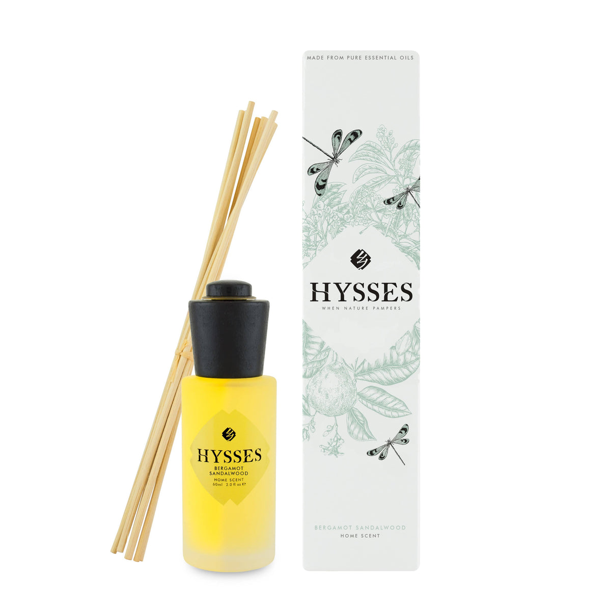 Hysses Home Scents Home Scent Reed Diffuser Bergamot Sandalwood