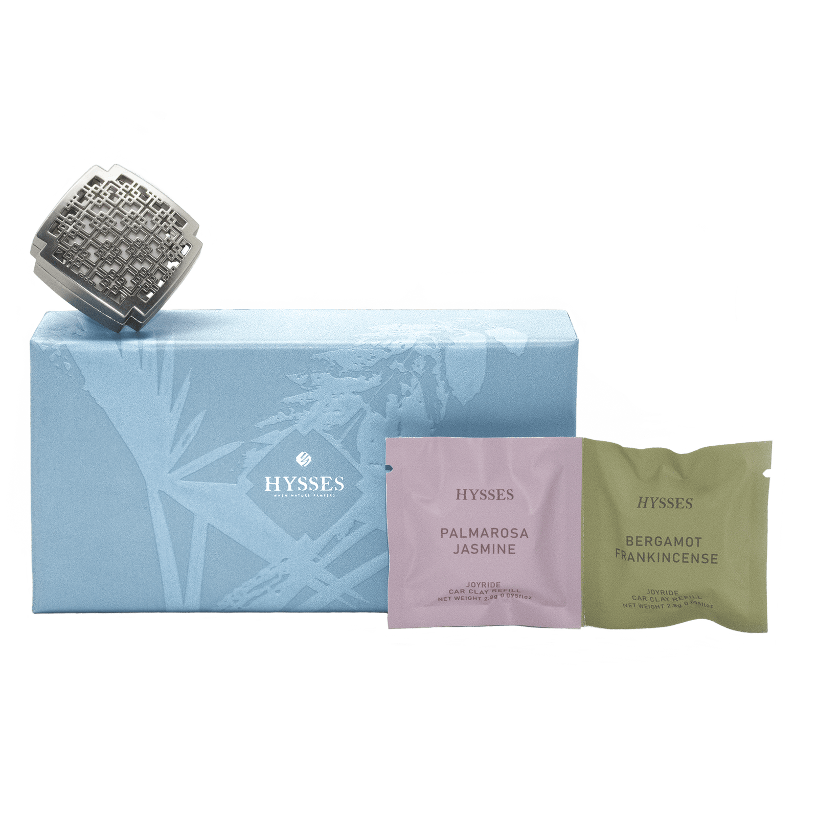 Hysses Home Scents Joyride Car Clay, Orient (Palmarosa Jasmine & Bergamot Frankincense)