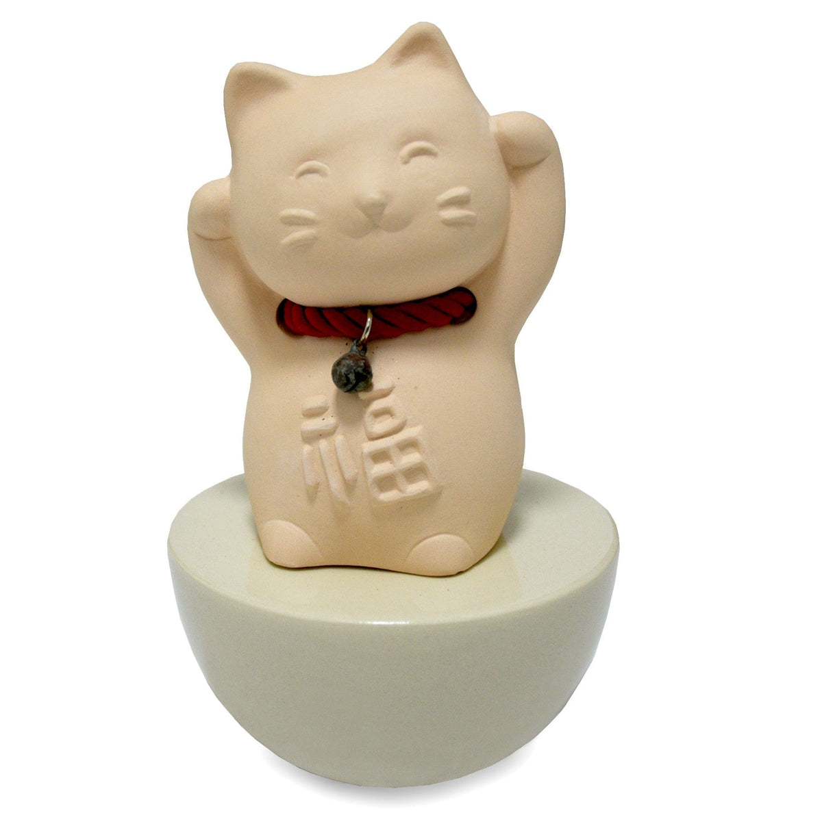 Hysses Home Scents Maneki Cat Clay Diffuser