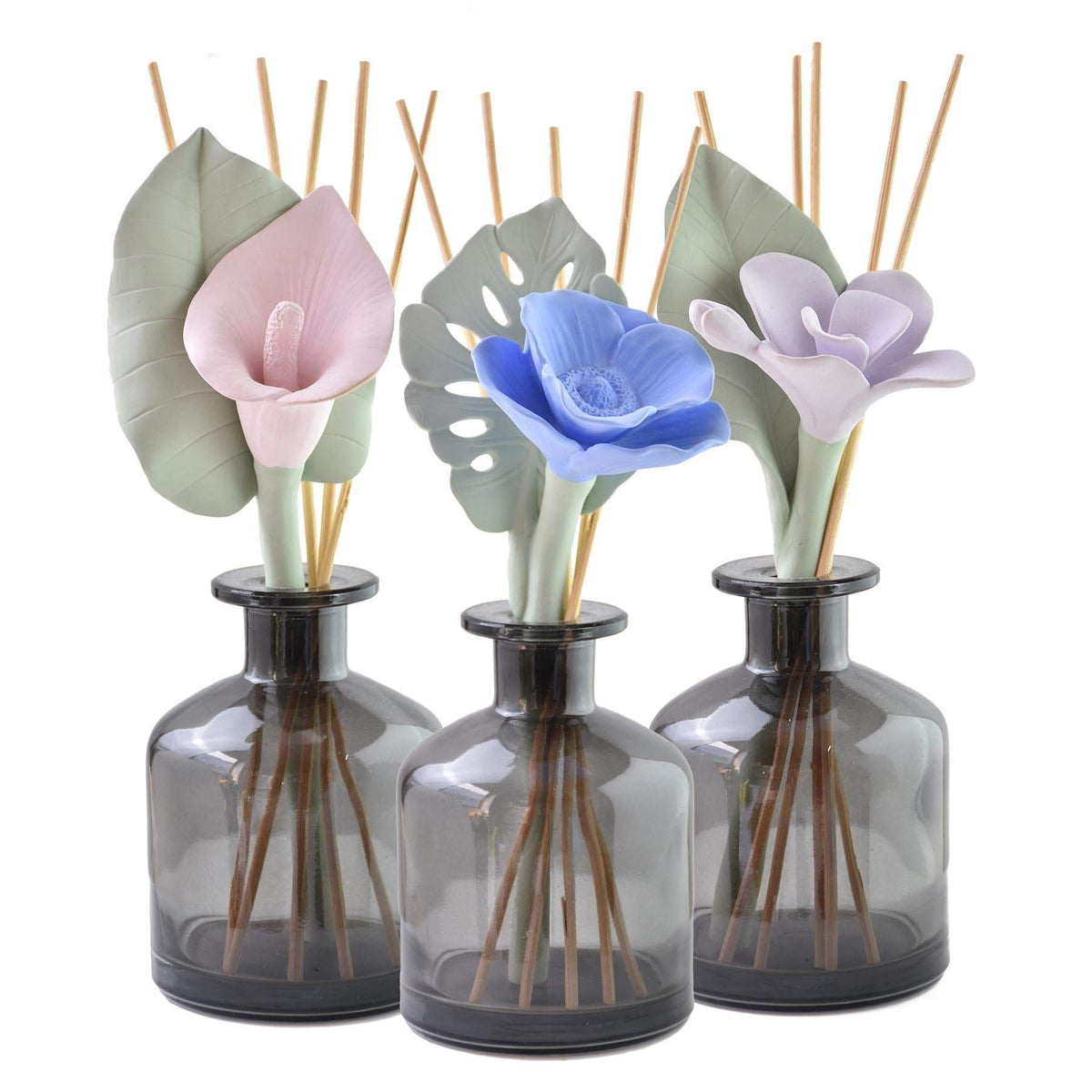 Hysses Home Scents Moulin Botanic Diffuser (Translucent Black)