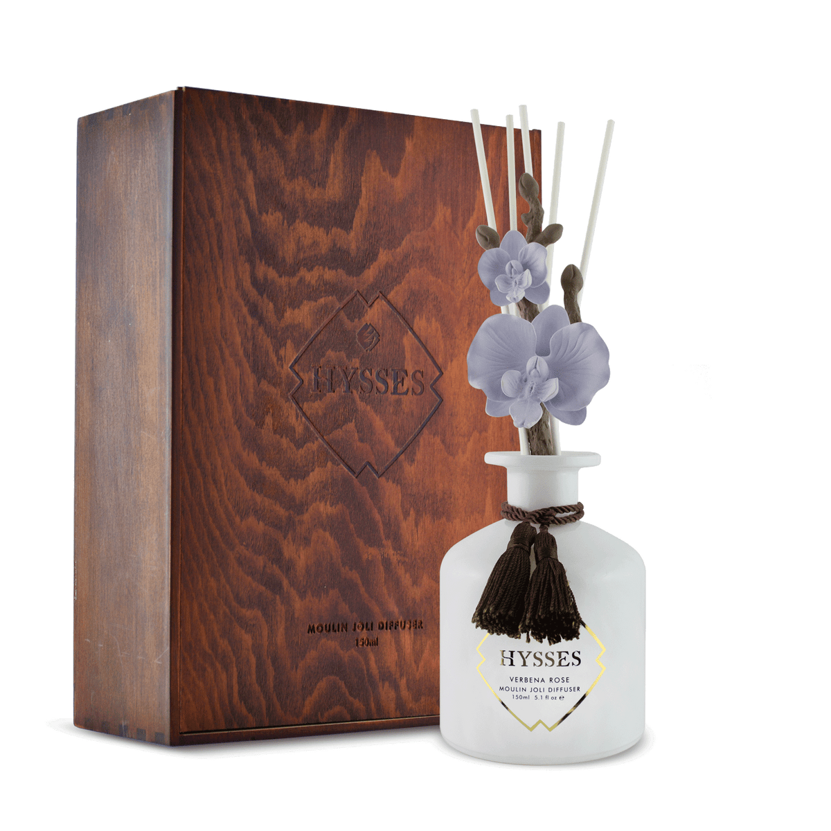 Hysses Home Scents Ginger Peppermint Moulin Joli Diffuser (White)