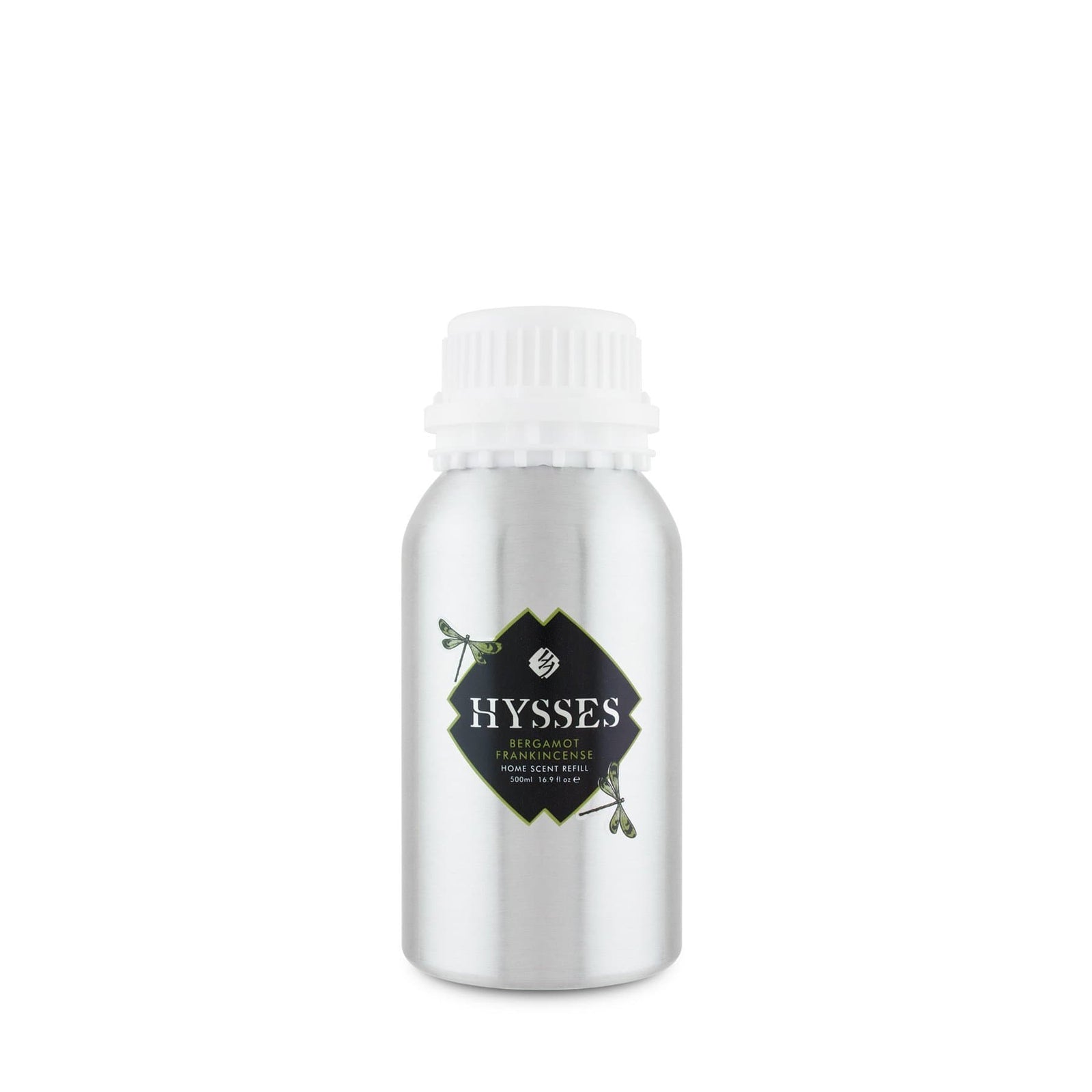 Hysses Home Scents 500ml Refill Home Scent Bergamot Frankincense