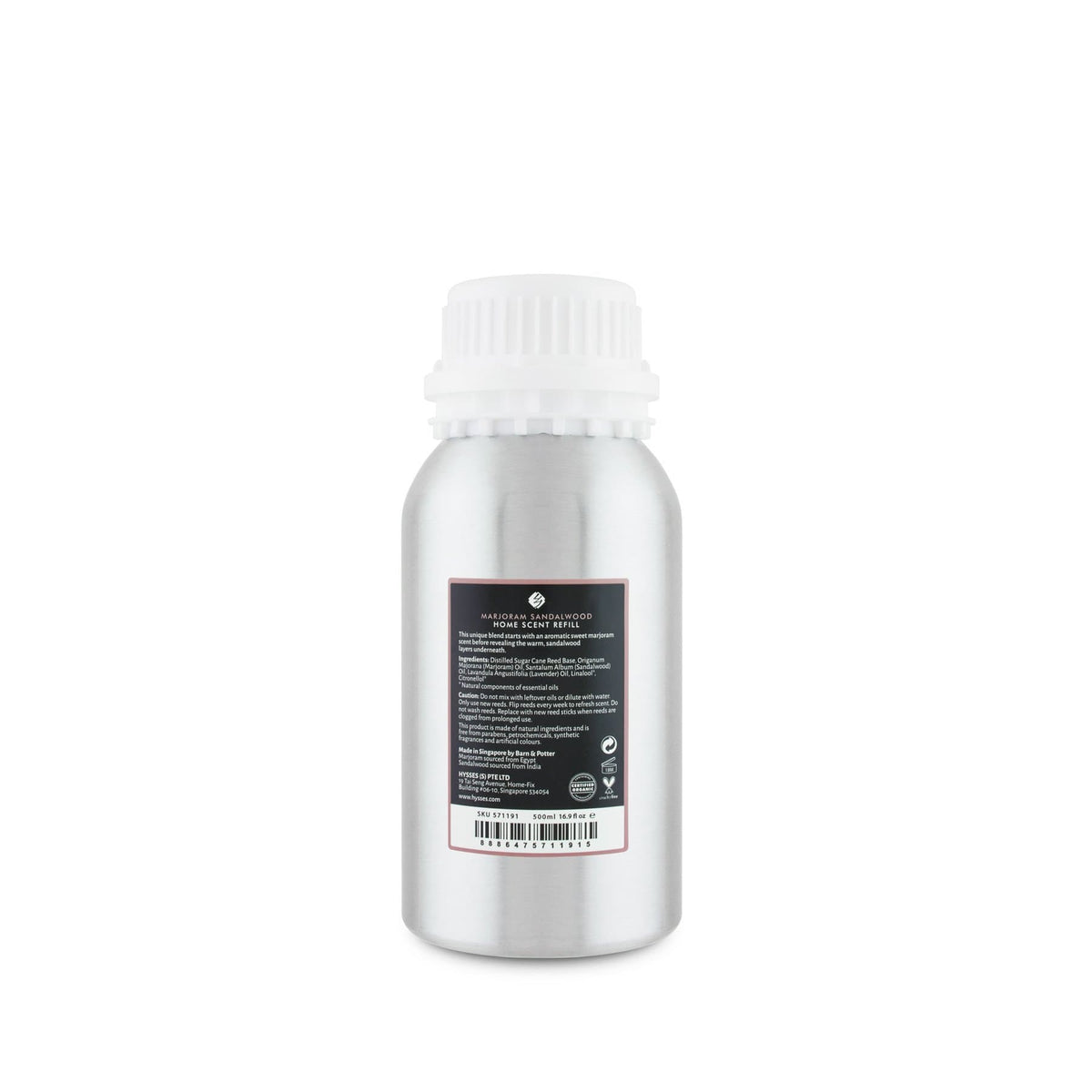 Hysses Home Scents Refill Home Scent Marjoram Sandalwood