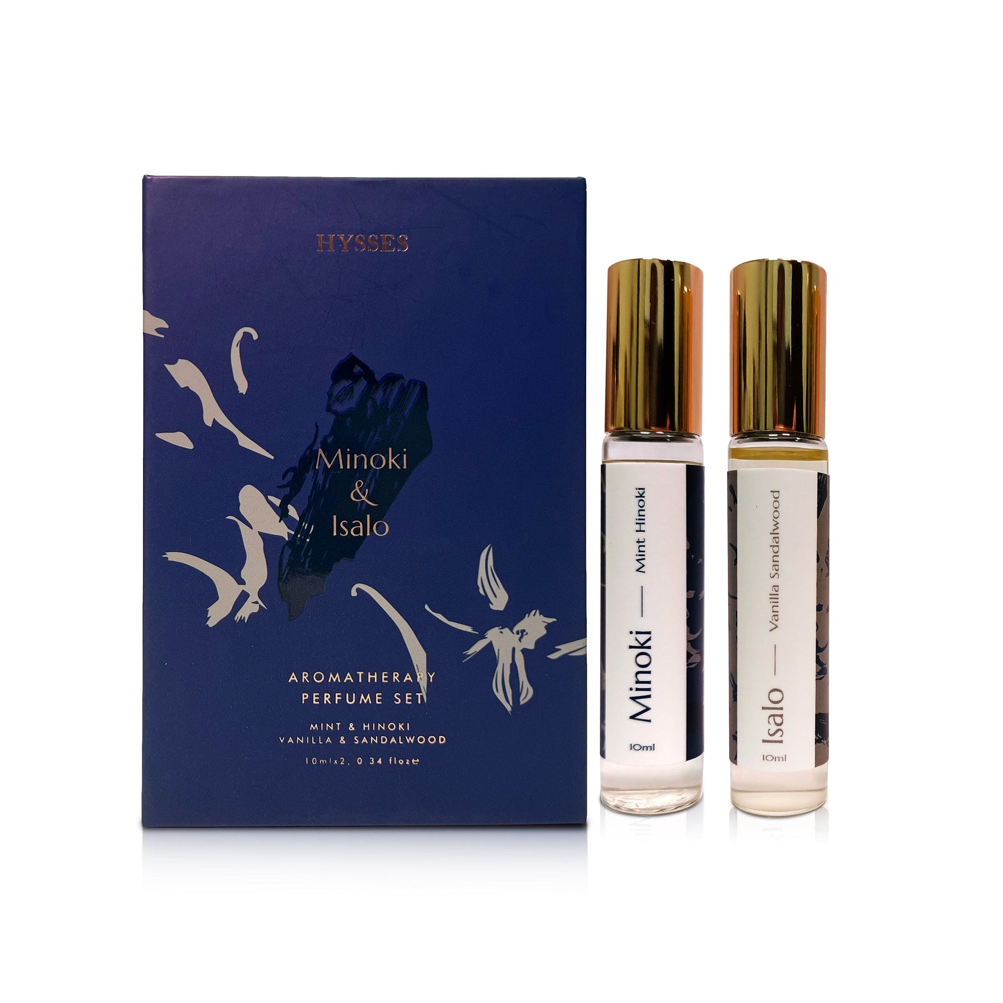 HYSSES Perfume Aroma Perfume Set of 2 (Minoki, Isalo)